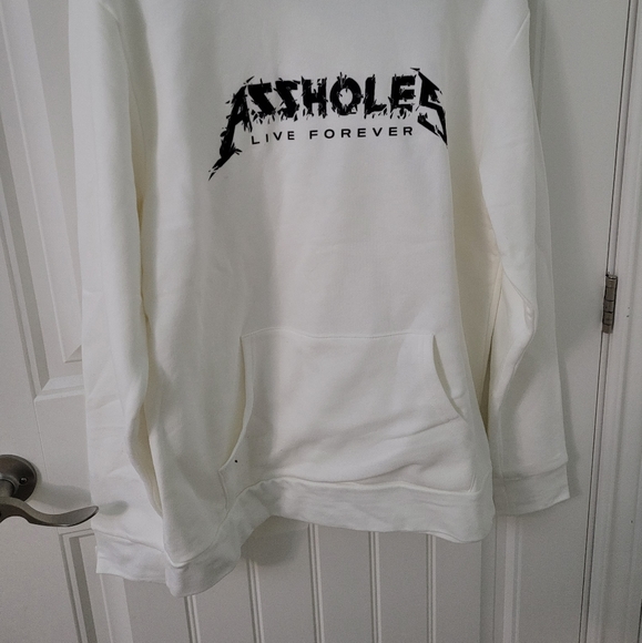 NWOT Assholes Live Forever Sweatshirt Large - Picture 5 of 7